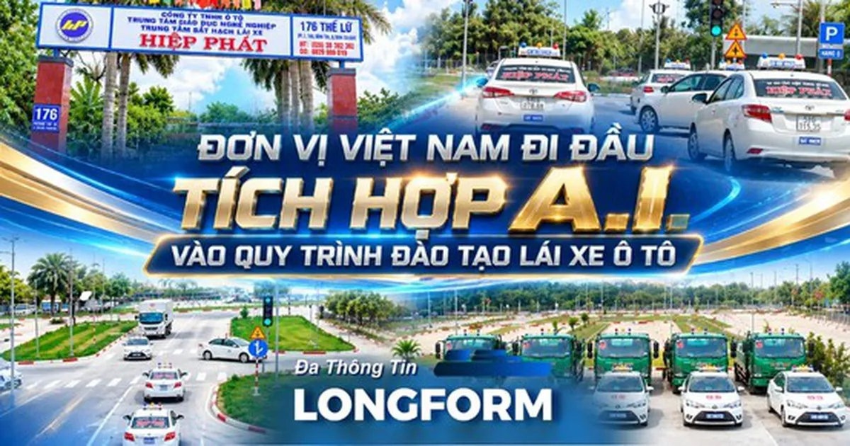 Mô hình học lái xe mới: Học lái xe ô tô mọi lúc, mọi nơi nhờ nền tảng số tích hợp A.I.