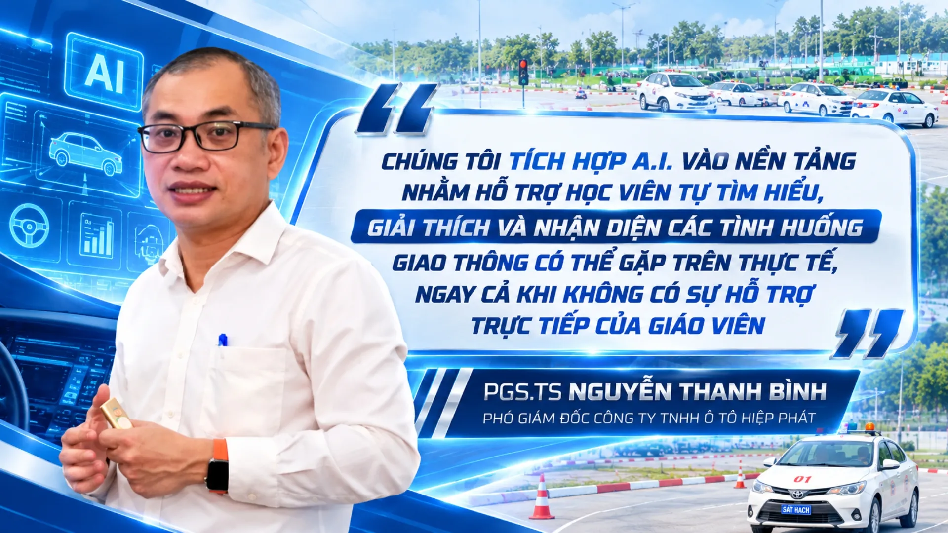 Mô hình học lái xe mới: Học lái xe ô tô mọi lúc, mọi nơi nhờ nền tảng số tích hợp A.I. - Ảnh 7. Mô hình học lái xe mới: Học lái xe ô tô mọi lúc, mọi nơi nhờ nền tảng số tích hợp A.I. - Ảnh 7.