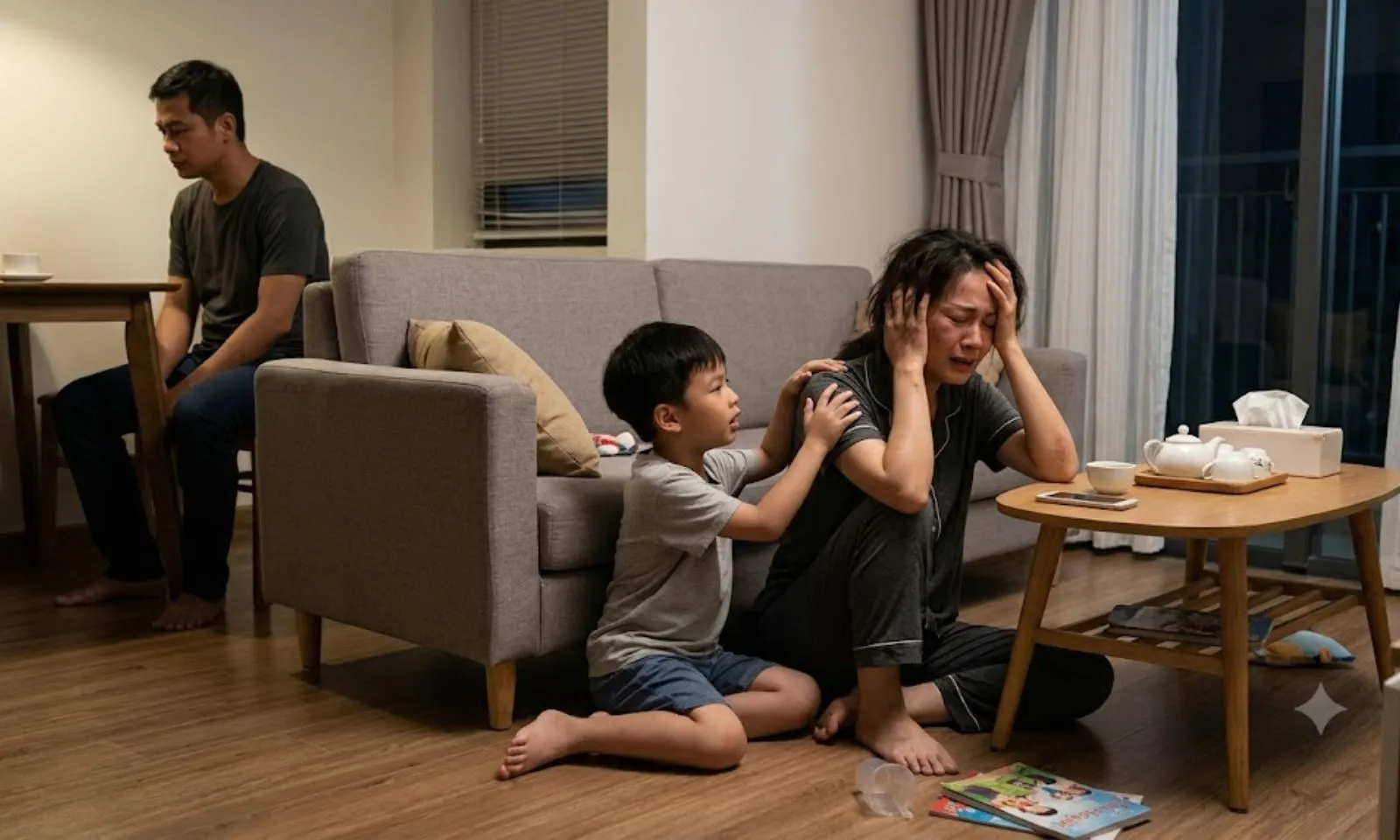 Sau trận đòn của chồng, tôi gục ngã vì câu nói của con