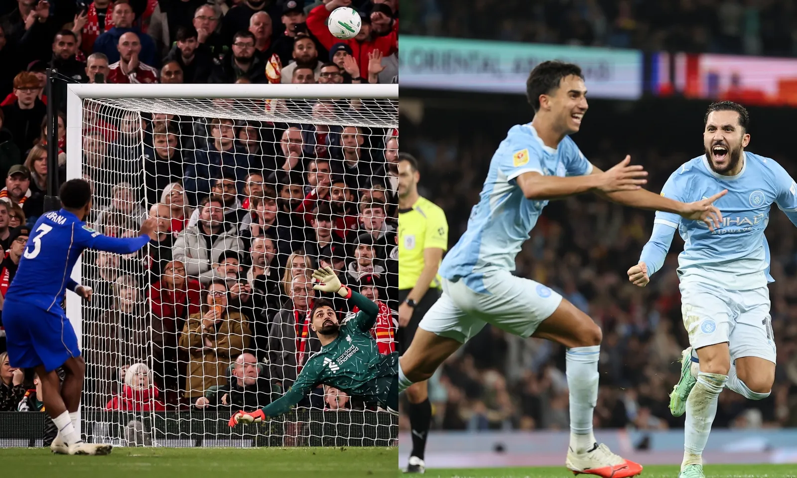 Kết quả Carabao Cup: Liverpool loại Chelsea trên chấm luân lưu | Man City 3 lần ngược dòng