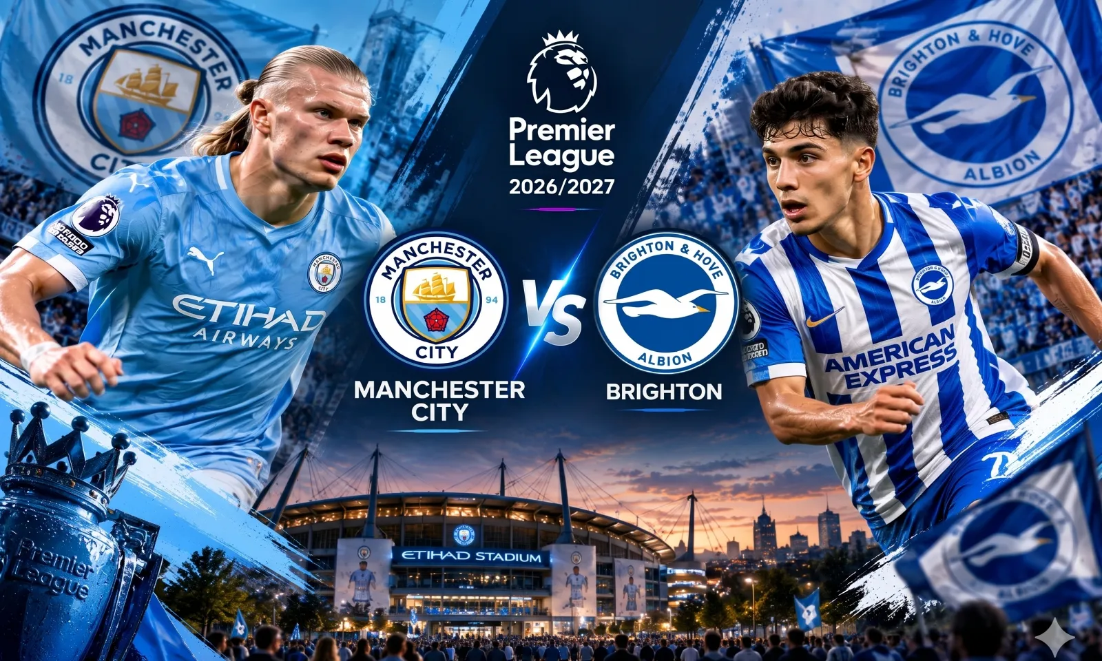 Nhận định Man City vs Brighton (22h00 ngày 31/10): Thuần phục ngựa ô