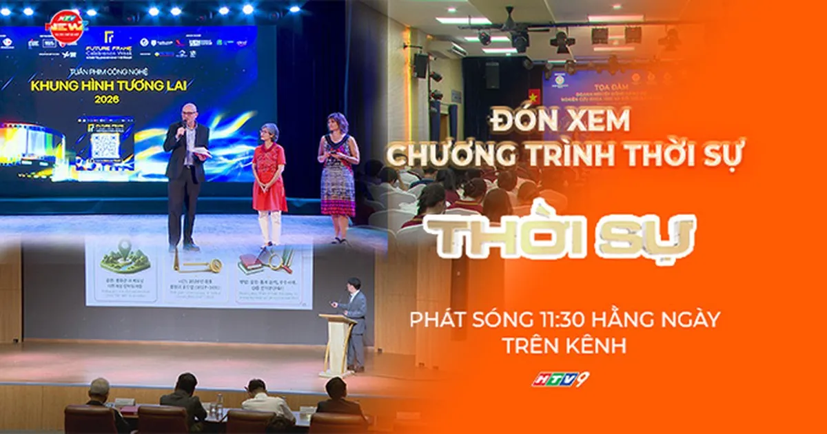 Khai mạc Tuần phim công nghệ Khung hình tương lai 2026 | Thời sự trưa HTV ngày 29/10/2026