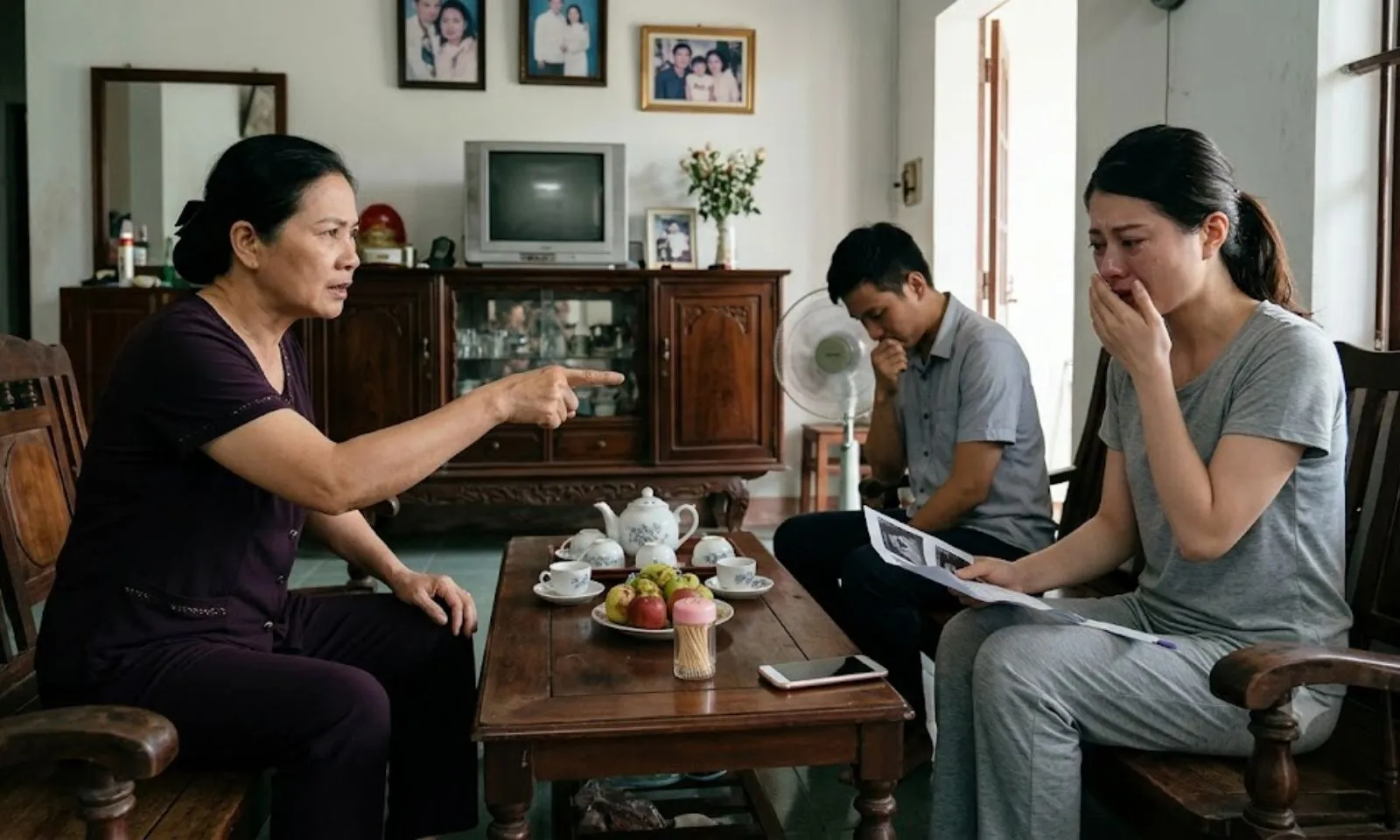 Báo tin có thai, tôi sốc vì lời buộc tội của mẹ chồng
