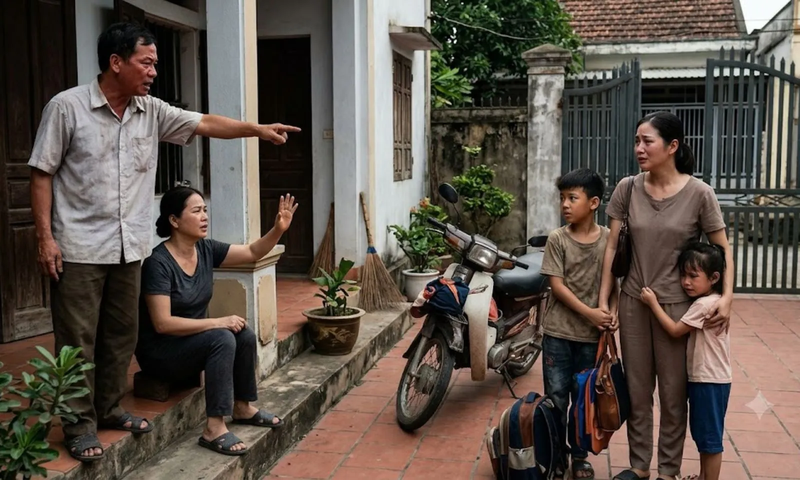 Bị nhà ngoại từ mặt vì nuôi hai con riêng của chồng