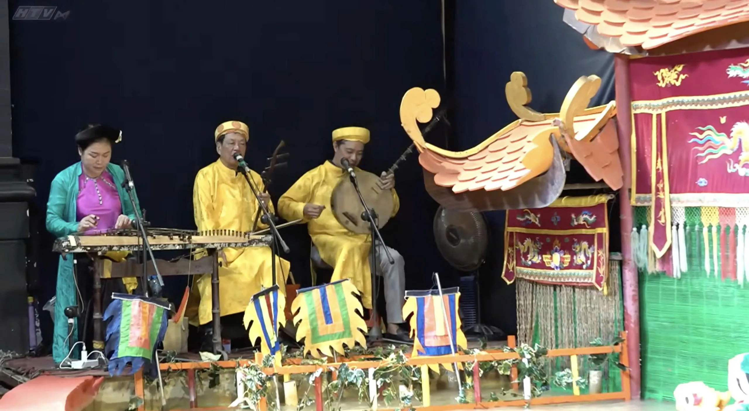 Âm nhạc truyền thống - Linh hồn của nghệ thuật múa rối nước | Sắc màu Việt Nam - Ảnh 1.