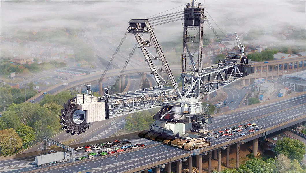 Khám phá Bagger 293: Cỗ máy xúc di chuyển trên cạn lớn nhất thế giới