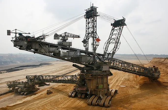 Bagger 293 với bánh gàu khổng lồ