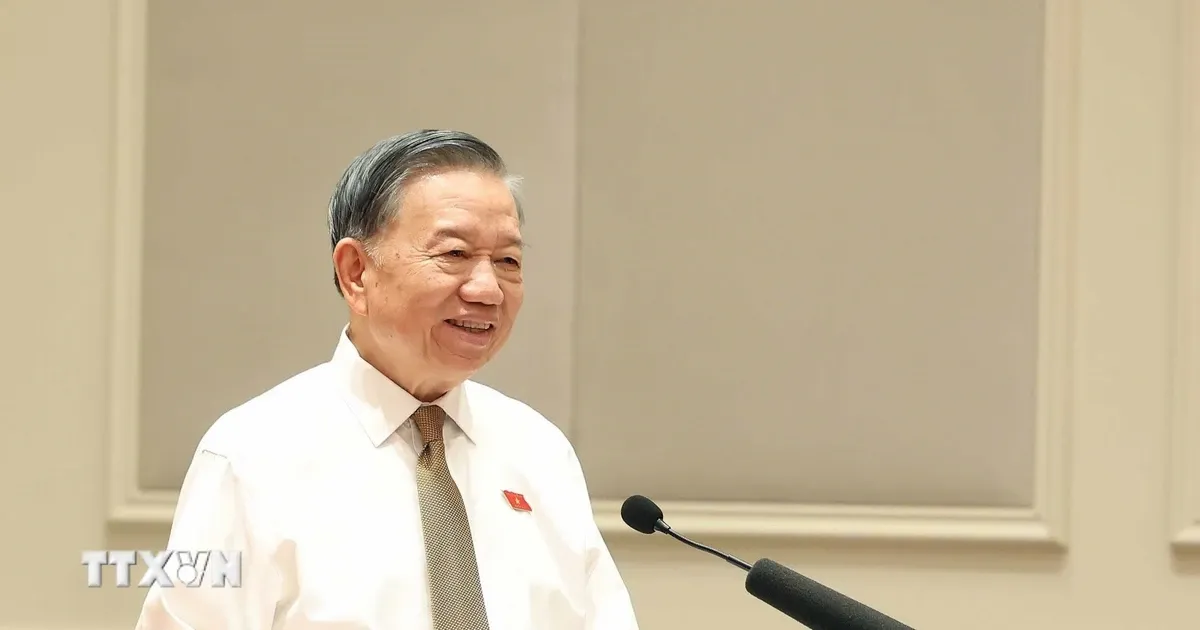 Tổng Bí thư, Chủ tịch nước Tô Lâm gặp mặt nữ đại biểu Quốc hội khóa XVI