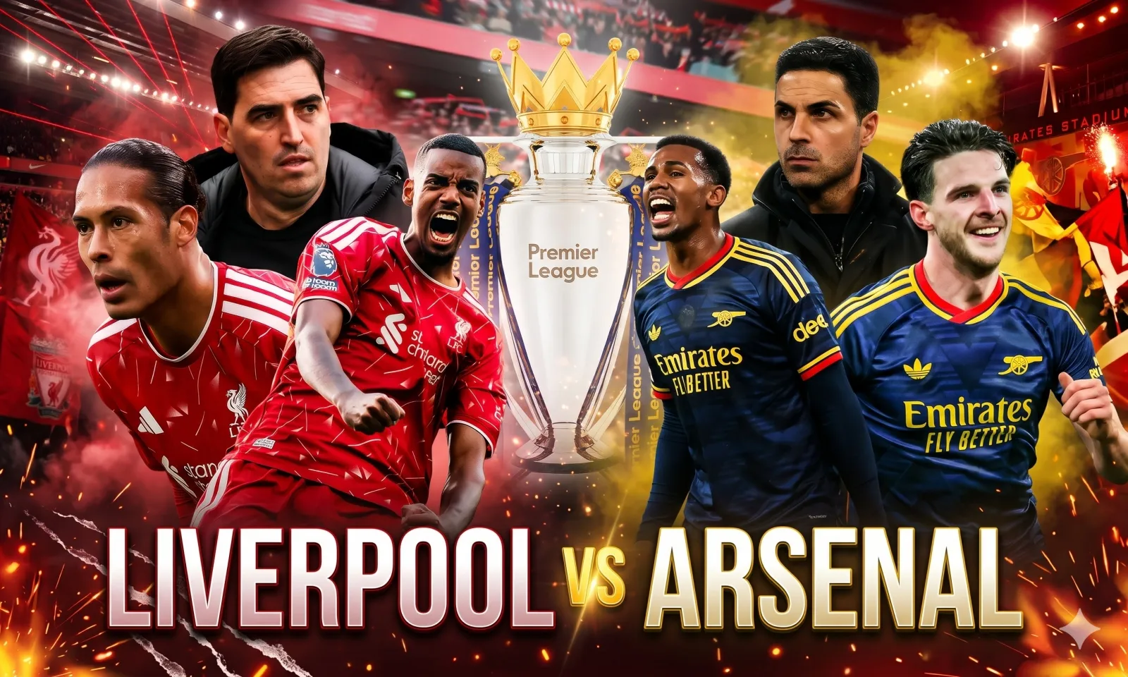 Nhận định Liverpool vs Arsenal (23h30 ngày 01/11): Khó phân thắng bại