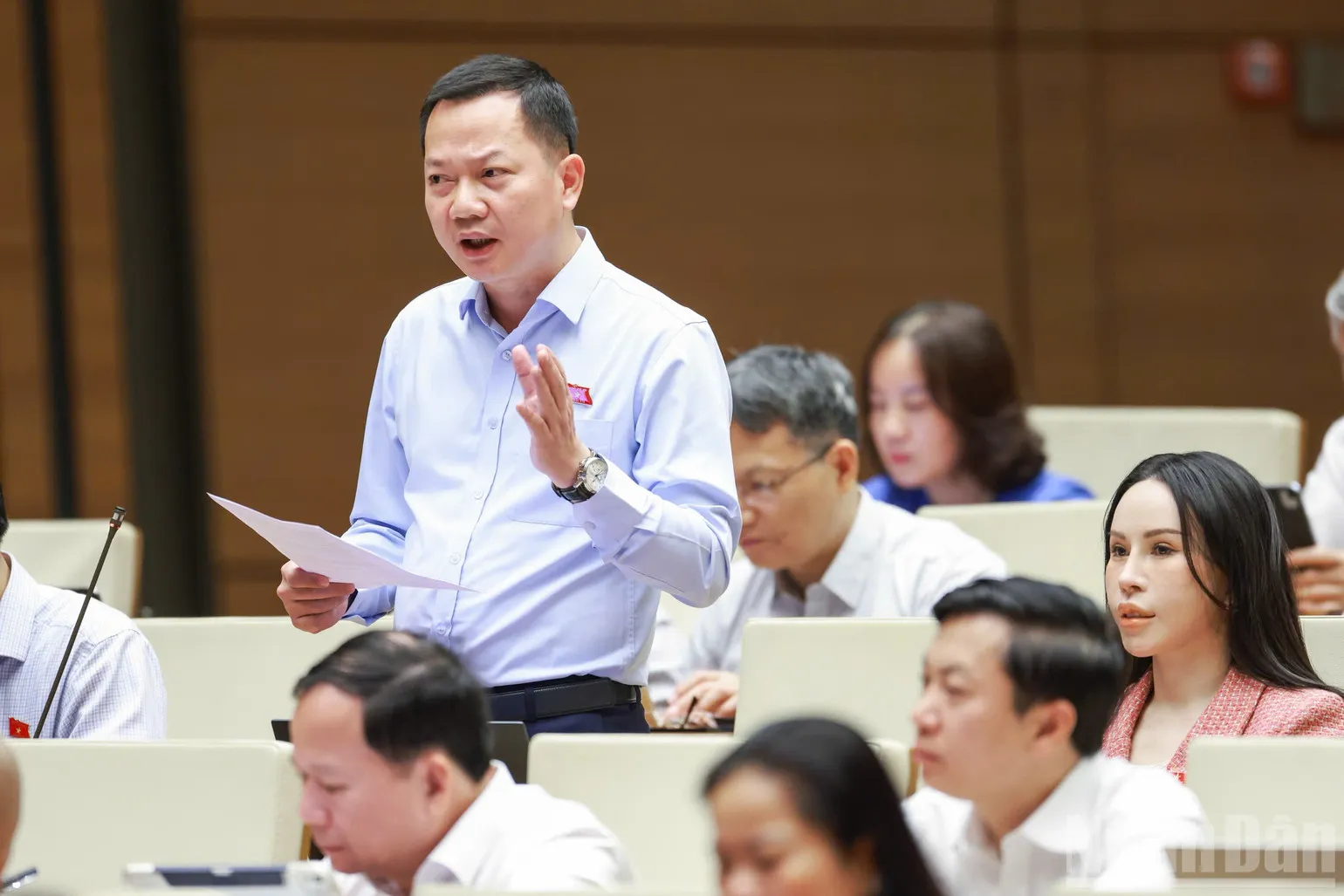 Đại biểu Trịnh Xuân An (Đoàn thành phố Đồng Nai)