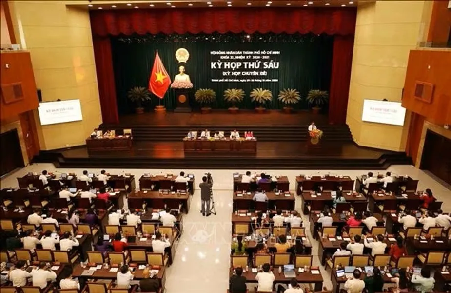 Quang cảnh Kỳ họp thứ sáu