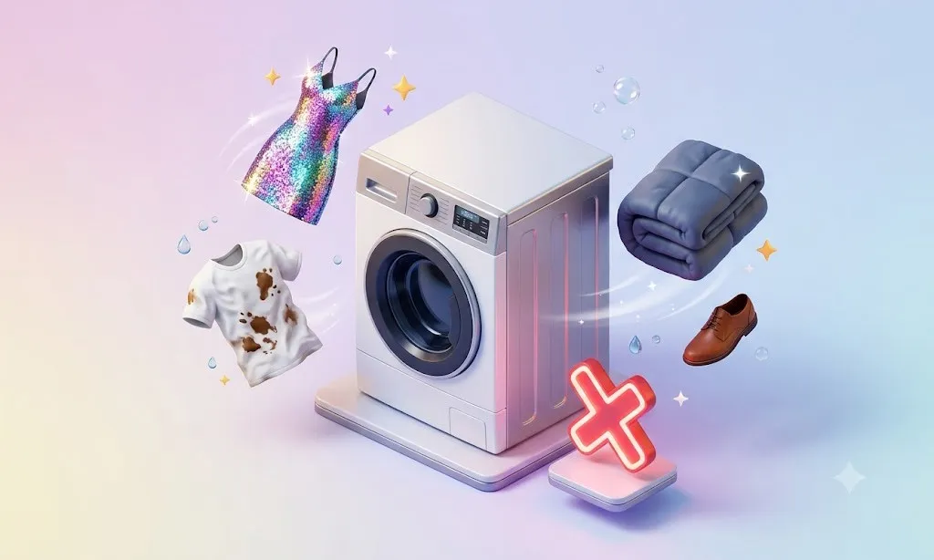 6 thứ tuyệt đối không được cho vào máy giặt nếu không muốn hỏng đồ, hại máy