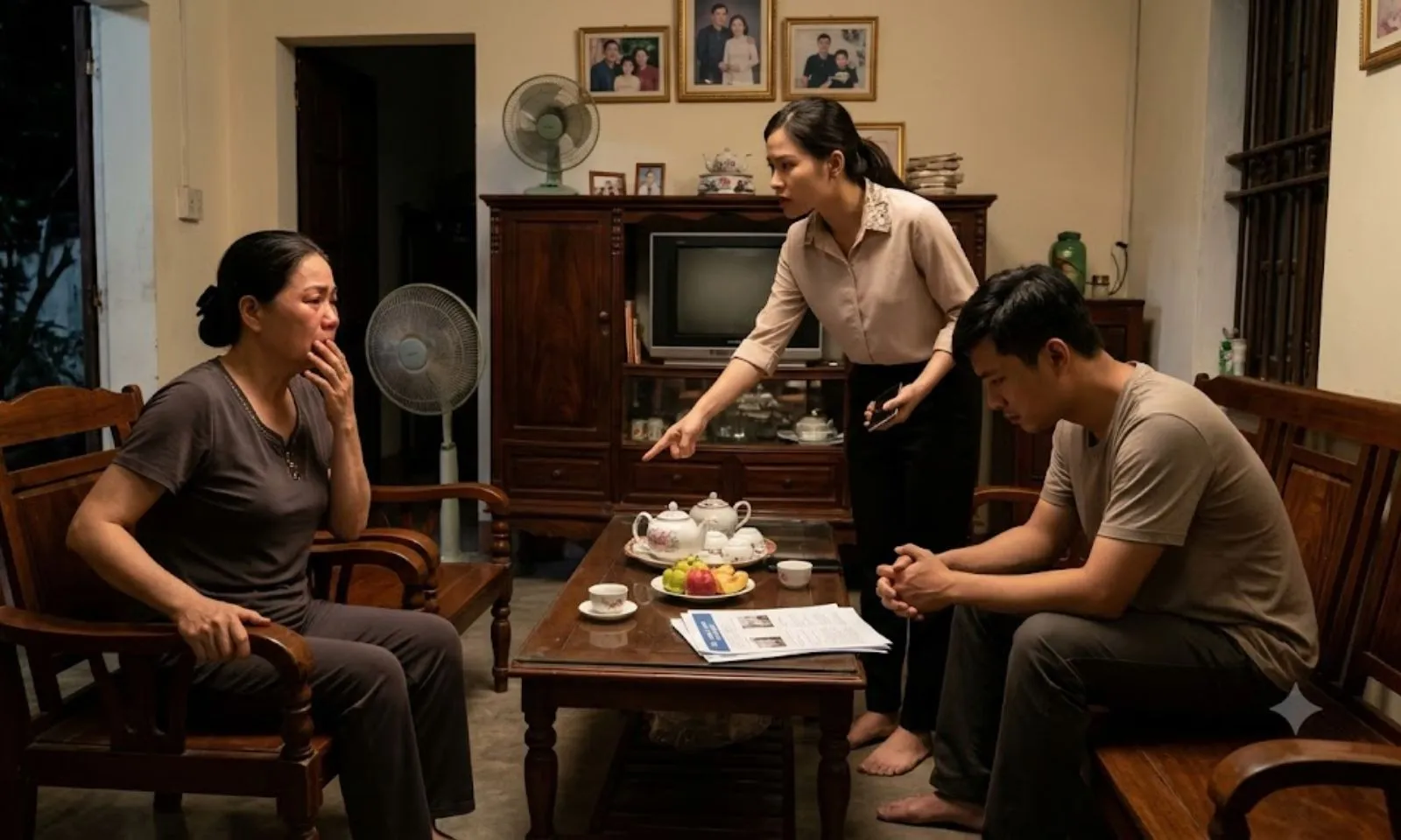 Con dâu ép con trai dọn ra riêng để có “không gian riêng tư”.