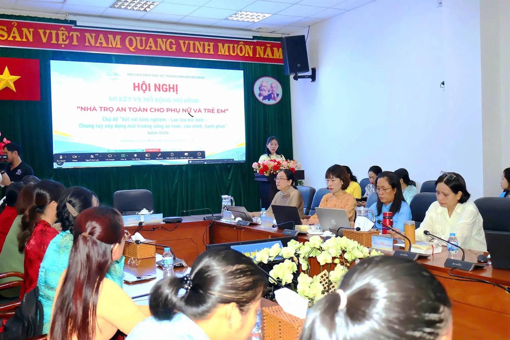 Bà Huỳnh Thị Thúy Phương - Phó Chủ tịch Hội LHPN Thành phố - Ảnh: Kim Anh