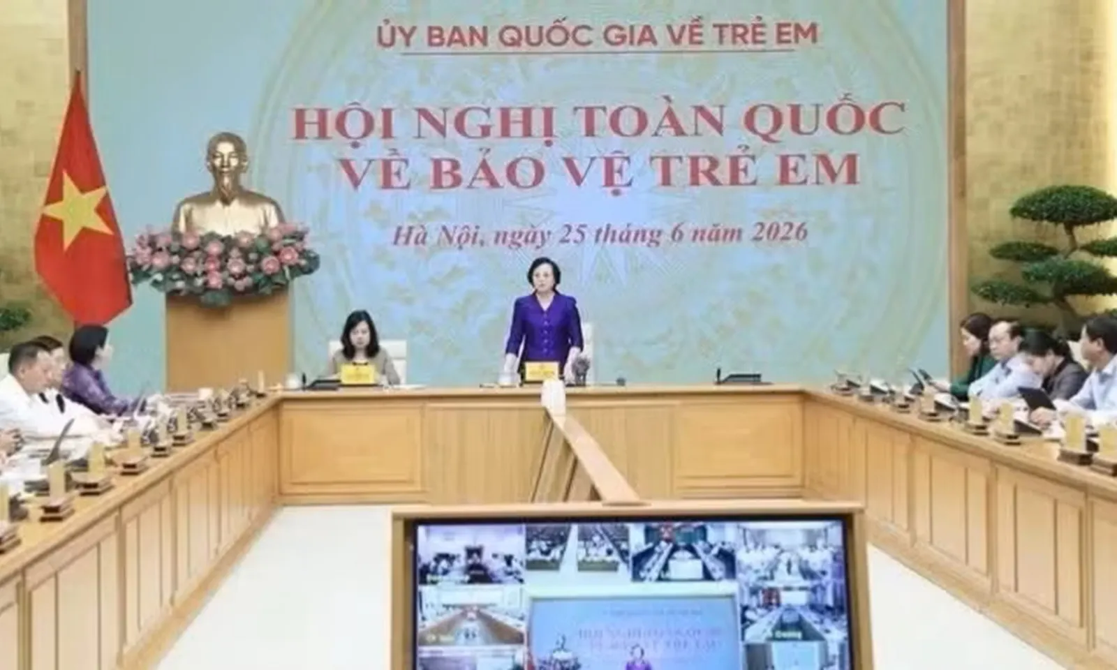 Việt Nam đặt mục tiêu đến năm 2030 bảo đảm mọi trẻ em được sống trong môi trường an toàn, lành mạnh, hạnh phúc