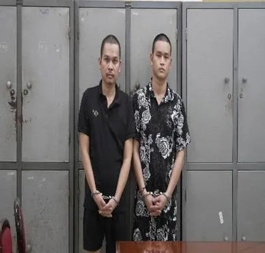 Đối tượng Triệu và Duy - Ảnh: Công an TP.Hà Nội