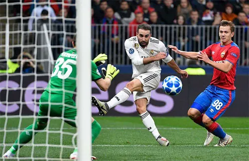 Diễn biến chính trận Cup C1 CSKA Moscow vs Real Madrid ngày 3/10/2018