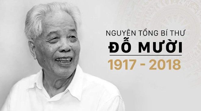 Không mang vòng hoa đến viếng nguyên Tổng Bí thư Đỗ Mười