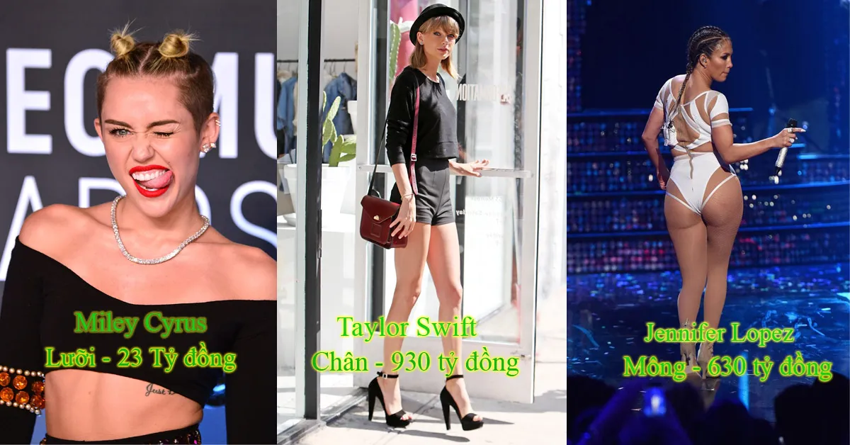Mắt tròn mắt dẹt trước những bộ phận đáng giá tiền tỷ của các sao nữ đình đám