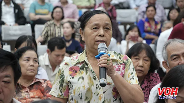 Cử tri quận 4 mong Đảng, Nhà nước tiếp tục đẩy mạnh chống tham nhũng