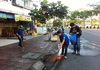 Nâng cao ý thức nhân dân không xả rác vì thành phố văn minh - sạch đẹp - an toàn