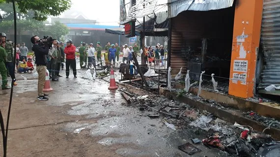 Cháy tiệm hoa ở Buôn Ma Thuột, 2 người tử vong