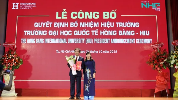 PGS.TS Hồ Thanh Phong làm Hiệu trưởng Trường Đại học Quốc tế Hồng Bàng