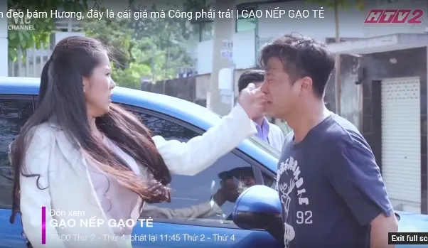 Gạo nếp gạo tẻ [Tập 76]: Lại quỳ gối xin Hương tha thứ, Công bị tát lệch mặt