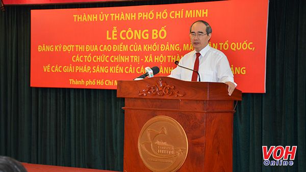 Thi đua cao điểm về các giải pháp, sáng kiến cải cách hành chính trong Đảng tại TPHCM