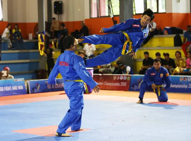 17 quốc gia và vùng lãnh thổ dự tranh giải vô địch vovinam Châu Á 2018