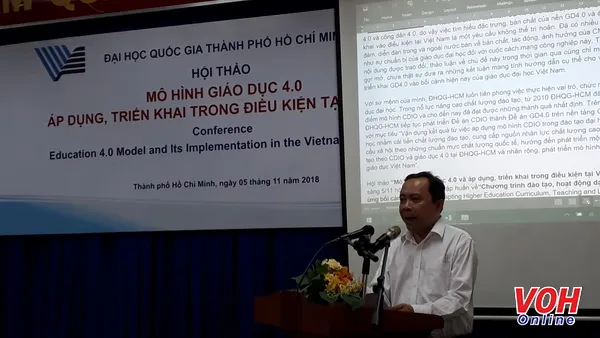 Đại học Quốc gia TPHCM: Phát triển Giáo dục 4.0 dựa trên nền tảng mô hình đào tạo CDIO