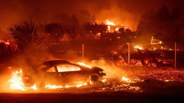 Cháy rừng tại California: Hàng ngàn người sơ tán