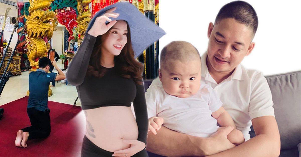 Thành Đạt xuống tóc cầu bình an cho Hải Băng khi cô mang thai trộm nguy hiểm