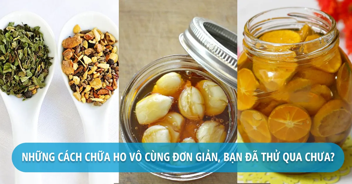 Bác sĩ hướng dẫn cách chữa ho tại nhà