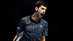 Thắng dễ Zverev, Djokovic vào bán kết ATP Finals 2018