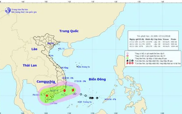 Công điện khẩn ứng phó với Bão số 8