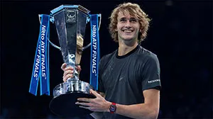 Đánh bại Djokovic, Alexander Zverev lần đầu vô địch ATP Finals