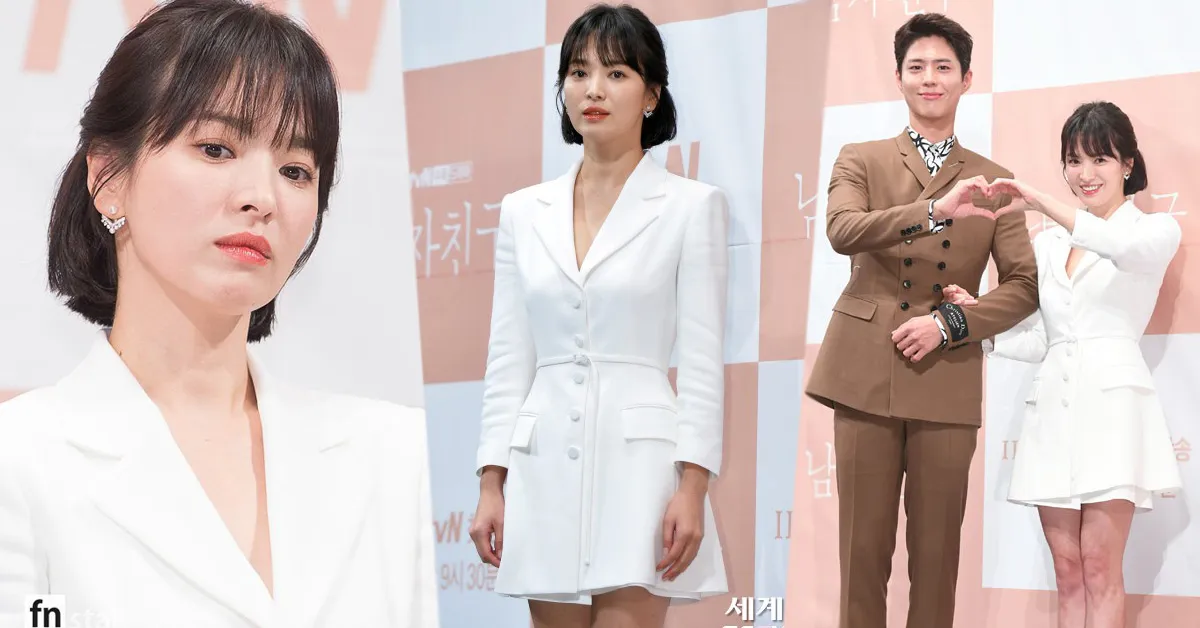 Song Hye Kyo đẹp mê hồn, sánh đôi cùng Park Bo Gum tại sự kiện ra mắt phim mới