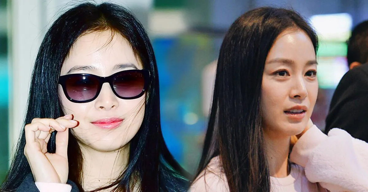 Kim Tae Hee thôi miên fan Hà Nội bằng nhan sắc U40 không tì vết tại sân bay