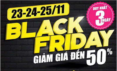 Giá cả thị trường hôm nay 23/11/2018: Siêu thị tung khuyến mãi Black Friday