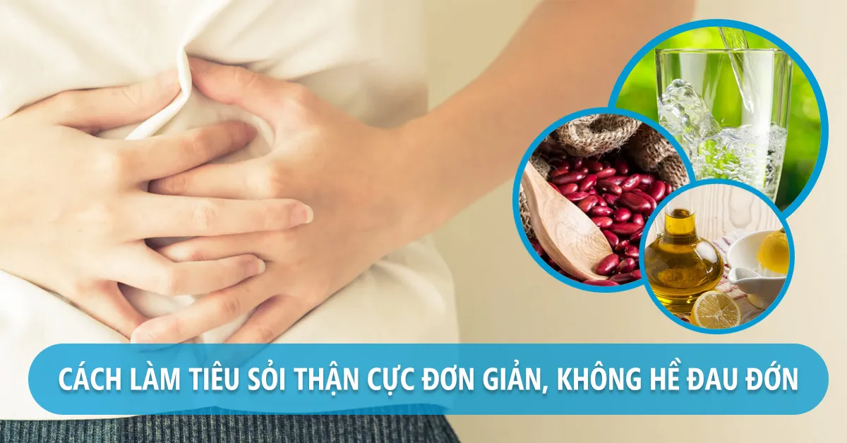 Sỏi thận uống gì để tránh tái phát?