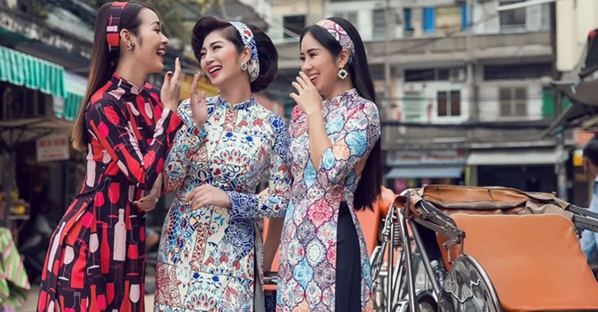 Áo dài Cô Ba Sài Gòn và 3 nguyên tắc để diện đẹp