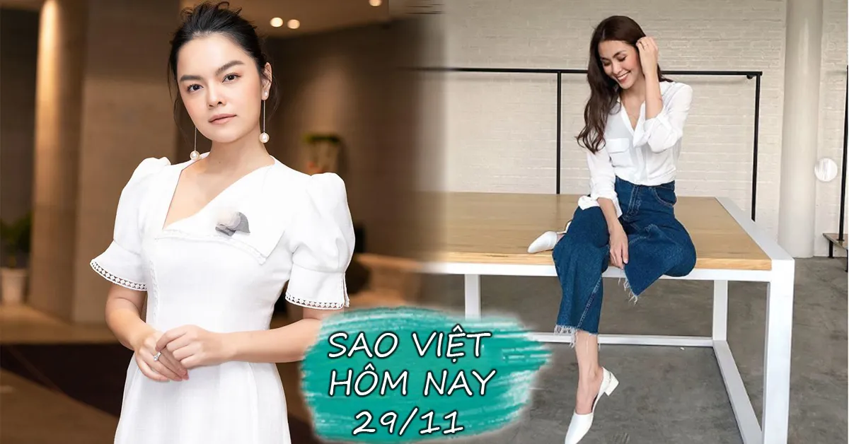 Sao Việt hôm nay 29/11: Phạm Quỳnh Anh tiết lộ quan hệ với Quang Huy, Hà Tăng trẻ như nữ sinh