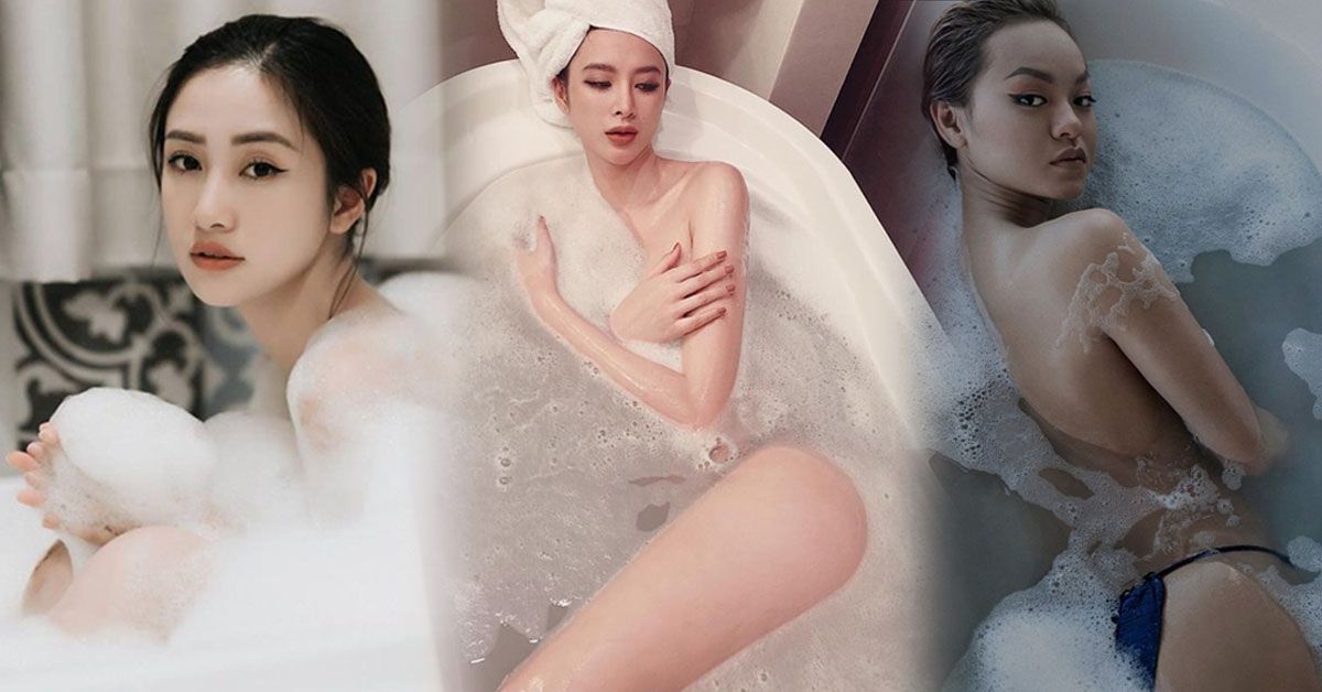 Sao Việt khoe dáng bên bồn tắm: Người mỏng manh hết nấc, người mãnh liệt vô cùng