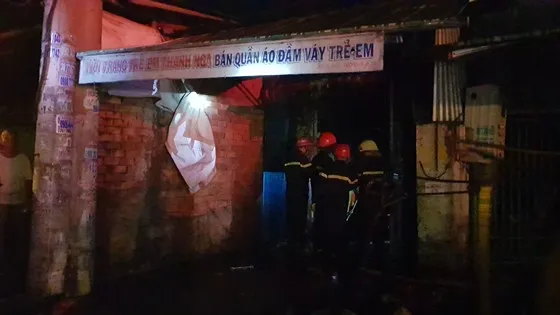 Cháy dãy trọ công nhân, một người tử vong