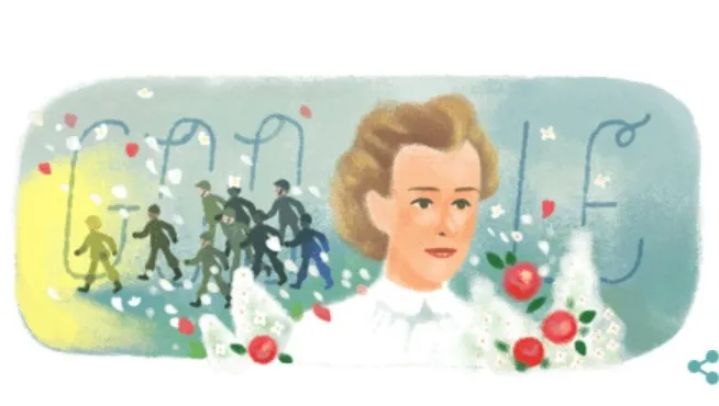 Người phụ nữ tên Edith Cavell trên trang chủ Google hôm nay là ai?