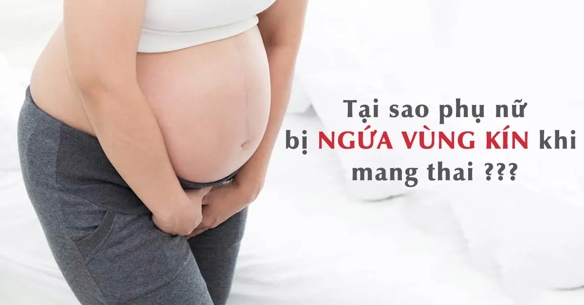 Giúp mẹ giải quyết tình trạng bị ngứa vùng kín khi mang thai