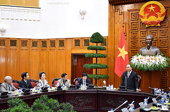 Thủ tướng gặp mặt đoàn đại biểu Hội Quy hoạch phát triển đô thị