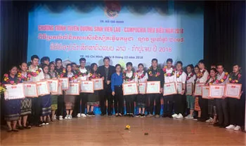 Tuyên dương 130 sinh viên Lào, Campuchia tiêu biểu năm 2018
