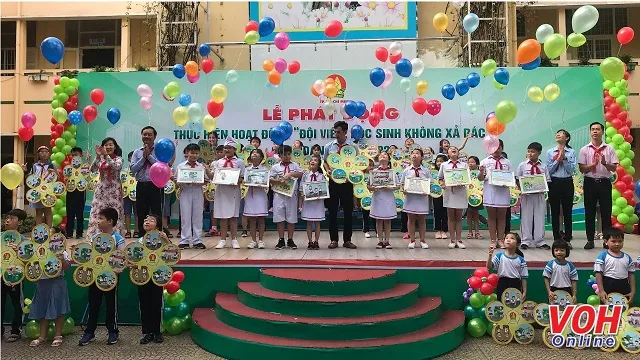 Phát động hoạt động “Đội viên, học sinh không xả rác” giai đoạn 2018-2022